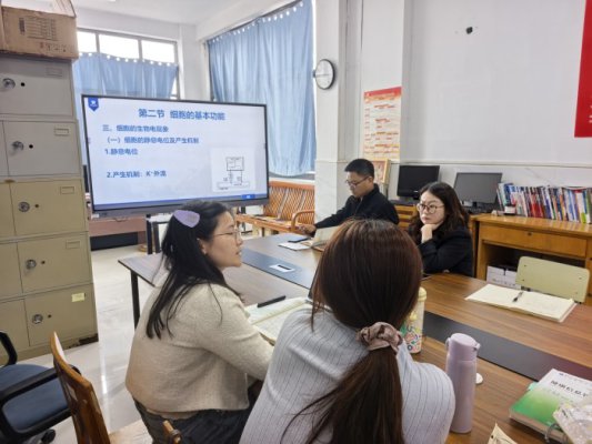 智能信息学院开展党建引领教学活动